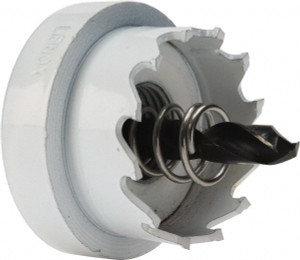 Lenox Hole Saw: 1-3/8" Saw Dia, 1/2" Cut Depth Carbide Tipped, Toothed Edge 2010022CHC - 08347593
