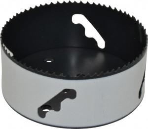 Lenox Hole Saw: 4-3/4" Saw Dia, 1-1/2" Cut Depth Bi-Metal, Toothed Edge 3007676L - 00347872