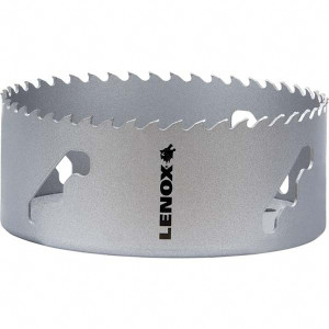 Lenox Hole Saw: 5" Saw Dia, 1-1/2" Cut Depth Carbide Tipped, Toothed Edge LXAH35 - 63361646