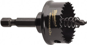 Milwaukee Tool Hole Saw: 1" Saw Dia, 5/8" Cut Depth Bi-Metal, Toothed Edge 49-56-9815 - 32766198