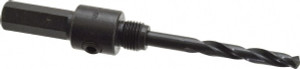 Lenox Hole Saw Arbor: Straight Shank, Drill Pilot 13 mm Min Chuck, Quick-Change Attachment 1779774 - 63360606 Lenox Hole Saw Arbor: Straight Shank, Drill Pilot 13 mm Min Chuck, Quick-Change Attachment 1779774 - 63360606
