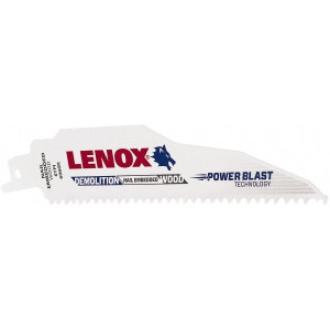 Lenox Reciprocating Saw Blade: Bi-Metal Straight, Universal Shank 20514B6066R - 01479658