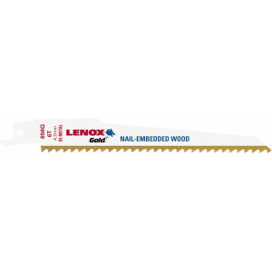 Lenox Reciprocating Saw Blade: Bi-Metal Tapered, Universal Shank 21235B9114GR - 69728590