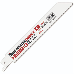 M.K. MORSE Reciprocating Saw Blade: Bi-Metal Tapered, Universal Shank 399234 - 66826900