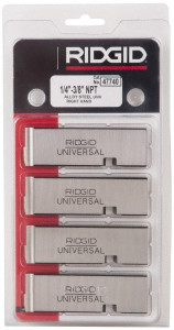 Ridgid Thread Chaser: 1/4-18 to 3/8-18 NPT, 12° Hook Angle, Right Hand Use with Ridgid 504A, 711, 713, 811A, 815A, 816, 817 & 842 Die 47740 - 74789355