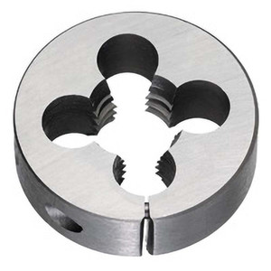 Titan USA Round Die: 1/4-20, 1" OD, Carbon Steel Adjustable, Right Hand Thread, Series 790 TE80127 - 33124348