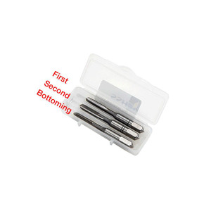 Iscar Tap Set: M12 x 1.75 Metric Coarse, 4 Flute, Bottoming Plug & Taper, High Speed Steel 6H Class of Fit, Right Hand, 3 Pc 4445018 - 45374048