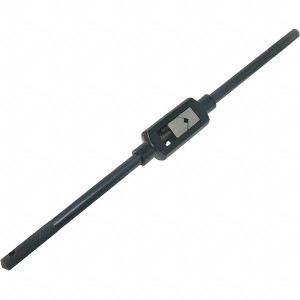 Greenfield Threading #14 to 1/2" Tap Capacity, Straight Handle Tap Wrench 11" Overall Length 420936 - 33164823