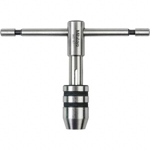 Mitutoyo Tap Wrenches, Handle Style: T-Handle, Ratcheting: No, Overall Length (Inch): 3-1/2 985-147 - 61876983