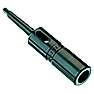 Collis Short Length Extension Morse Taper Socket 4MT Hole Size x 3MT Shank Size, 9-7/16" Overall Length - 60643