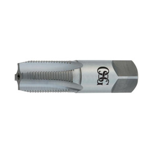 OSG Standard Pipe Tap: 1/8-27, NPSF, 4 Flutes, High Speed Steel, Bright/Uncoated 3/4" Thread Length 1332700 - 65087181