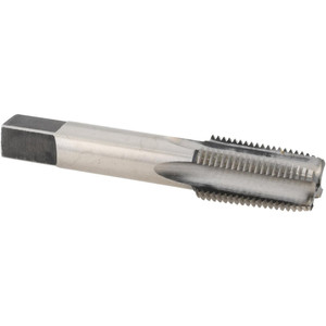 Reiff & Nestor Standard Pipe Tap: 1/16-27, NPTF, Regular, 4 Flutes, High Speed Steel, Nitride Finish 11/16" Thread Length, Series 120DSCI 46262 - 88351986