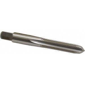 HeliCoil Hand STI Tap: M8 x 1.25 Metric Course, D2, 4 Flutes, Plug Chamfer 31.75 mm Thread Length, 74.61 mm OAL, High Speed Steel, Bright Finish 4687-8 - 98790868