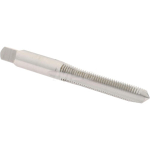 Hertel Hand STI Tap: M6 x 1 Metric Course, D2, 3 Flutes, Plug Chamfer 2-23/32" OAL, High Speed Steel, Bright Finish K007259AS - 87145165