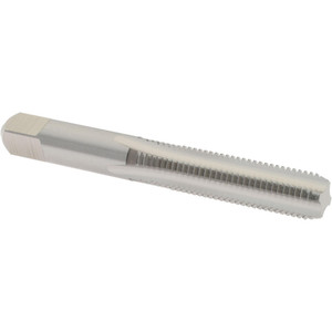 Hertel Hand STI Tap: M8 x 1.25 Metric Course, D2, 4 Flutes, Bottoming Chamfer 2-15/16" OAL, High Speed Steel, Bright Finish K007262AS - 87145371