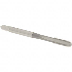 OSG Hand STI Tap: #6-40 UNF, H2, 3 Flutes, Bottoming Chamfer 11/16" Thread Length, 2" OAL, High Speed Steel, Bright Finish 6007600 - 65032641