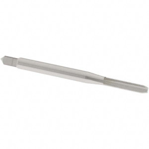 OSG Hand STI Tap: M2 x 0.4 Metric Course, D2, 2 Flutes, Modified Bottoming Chamfer 0.56" Thread Length, 1.88" OAL, High Speed Steel, Bright Finish 12800100 - 73785057
