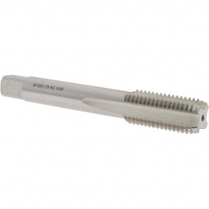 Value Collection Hand STI Tap: M12 x 1.75 Metric Course, D3, 4 Flutes, Plug Chamfer 3-19/32" OAL, High Speed Steel, Bright Finish -22442-12 - 43594548