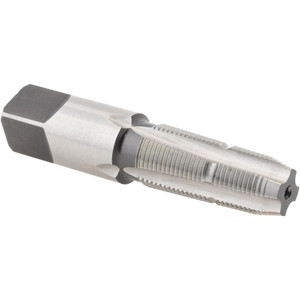 HeliCoil 1/8-27 NPT Thread 4 Flutes, Plug Chamfer, Bright Finish, High Speed Steel, Pipe STI Tap 2-7/16" Overall Length, 9/16" Shank Diam, 0.421" Square Size, 1-1/16" Thread Length 328-2 - 71912620