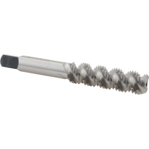 HeliCoil M10x1.50 Metric Coarse/EGM, 3 Flute, Bottoming Chamfer, Bright Finish, High Speed Steel Spiral Flute STI Tap Right Hand Flute, 3-3/8" OAL, 9.32mm Shank Diam, 1-21/32" Thread Length, 5H Class of Fit 4681-10 - 84419415