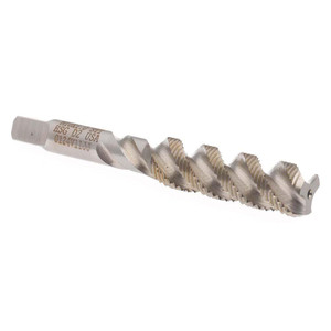 Hertel M10x1.00 Metric Fine/EGM, 3 Flute, 52° Helix, Bottoming Chamfer, Bright Finish, High Speed Steel Spiral Flute STI Tap 3-5/32" OAL K007364AS - 85067486