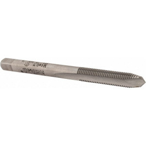 HeliCoil Spiral Point STI Tap: M4 x 0.7 Metric Coarse, 2 Flutes, Plug, High Speed Steel, Bright/Uncoated 2-3/8" OAL, 7/8" Thread Length, D3, 5H Class of Fit 4763-4 - 79980397