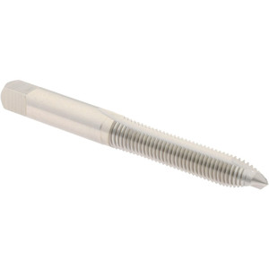 Hertel Spiral Point STI Tap: M6 x 1 Metric Coarse, 2 Flutes, Plug, High Speed Steel, Bright/Uncoated 2-23/32" OAL, D2 K007285AS - 87145488