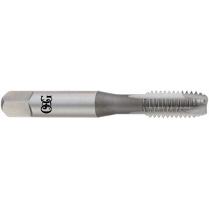 OSG Spiral Point STI Tap: 1/2-13 UNC, 3 Flutes, Plug, High Speed Steel, Bright/Uncoated 3-13/16" OAL, 1-13/16" Thread Length, H4, 2B Class of Fit, Series 125 12500600 - 48905285