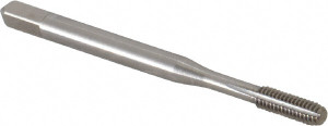 Balax Thread Forming STI Tap: #4-40 UNC, H2, Bottoming, Bright Finish, High Speed Steel 2-1/8" OAL, 0.168" Shank Dia, 1/4" Thread Length, 0.131" Square Size, 3/4" Square Length, Series BXSTI 10842-010 - 49720402