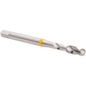 Accupro Spiral Flute Tap: M5 x 0.80, 2 Flute, Modified Bottoming, 6H Class of Fit, Vanadium High Speed Steel, Bright/Uncoated Right Hand Flute, Right Hand Thread, D4 T2647284 - 62664925