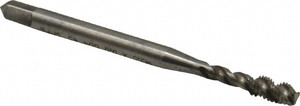Balax Spiral Flute Tap: M3.5x0.60 Metric Coarse, 3 Flutes, Modified Bottoming, 4H Class of Fit, Powdered Metal, Bright/Uncoated 0.48" Thread Length, 2" OAL, Right Hand Thread, D4, Series BX200 43024-010 - 32051922