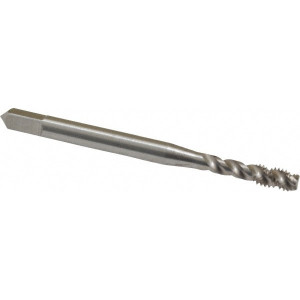 Balax Spiral Flute Tap: M4x0.70 Metric Coarse, 3 Flutes, Modified Bottoming, 4H Class of Fit, Powdered Metal, Bright/Uncoated 1/2" Thread Length, 2-1/8" OAL, Right Hand Thread, D4, Series BX200 43034-010 - 32051997
