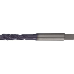 Cleveland Twist Drill Spiral Flute Tap: M10 x 1.50, Metric, 3 Flute, Modified Bottoming, 6H Class of Fit, TiAlN Finish 1.575" Thread Length, 3.937" OAL, Right Hand Flute, Right Hand Thread, Series PRO-892SF C89243 - 18157941
