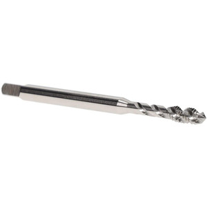 Iscar Spiral Flute Tap: M4x0.70 Metric Coarse, 3 Flutes, Modified Bottoming, 6H Class of Fit, Cobalt, Bright/Uncoated 7 mm Thread Length, 63 mm OAL, Right Hand Thread, Series TPS M 4445590 - 37102340