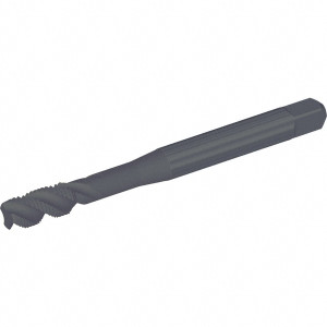 Kennametal Spiral Flute Tap: 7/16-20 UNJF, 3 Flutes, Modified Bottoming, 3B Class of Fit, Vanadium High Speed Steel, Oxide Coated 18 mm Thread Length, 100 mm OAL, Right Hand Thread, Series T830 5479767 - 42768010