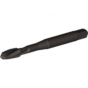 Kennametal Spiral Flute Tap: M3x0.50 Metric Coarse, 2 Flutes, Plug, 6H Class of Fit, Vanadium High Speed Steel, AlCrTiN Coated 16 mm Thread Length, 1-15/16" OAL, Right Hand Thread, D3, Series T690 5705926 - 57455560