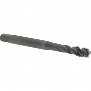 OSG Spiral Flute Tap: M10x1.50 Metric Coarse, 3 Flutes, Modified Bottoming, 6H Class of Fit, Vanadium High Speed Steel, Oxide Coated 3.937" OAL, Right Hand Thread 2291801 - 60334133