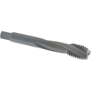 OSG Spiral Flute Tap: M12x1.75 Metric Coarse, 3 Flutes, Modified Bottoming, 6H Class of Fit, Powdered Metal, Oxide Coated 3-3/8" OAL, Right Hand Thread, D6, Series EXOTAP 1706201 - 65323123