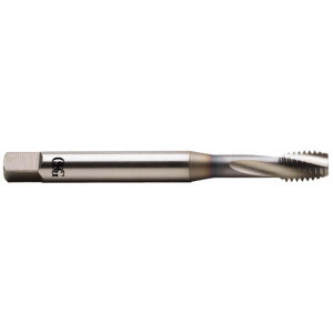 OSG Spiral Flute Tap: M20x2.50 Metric Coarse, 4 Flutes, Bottoming, 6H Class of Fit, Vanadium High Speed Steel, TICN Coated 140 mm OAL, Right Hand Thread, Series 13113 1311301908 - 79330999