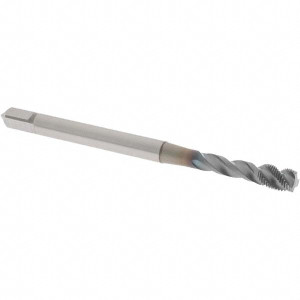 OSG Spiral Flute Tap: M5x0.50 Metric Fine, 3 Flutes, Modified Bottoming, 6H Class of Fit, Powdered Metal, TICN Coated 6.2 mm Thread Length, 70 mm OAL, Right Hand Thread, D3, Series 16500 1650000408 - 92886472