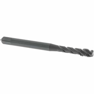 OSG Spiral Flute Tap: M5x0.80 Metric Coarse, 3 Flutes, Modified Bottoming, 6H Class of Fit, Vanadium High Speed Steel, Oxide Coated 2-3/8" OAL, Right Hand Thread, D4 1755701 - 75045492