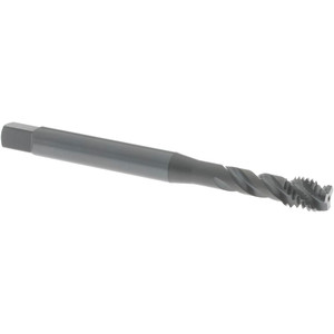 OSG Spiral Flute Tap: M8x1.25 Metric Coarse, 3 Flutes, Modified Bottoming, 6H Class of Fit, Vanadium High Speed Steel, Oxide Coated 90 mm OAL, Right Hand Thread 2291401 - 67632695