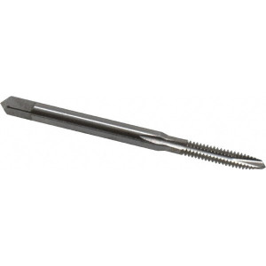 Balax Spiral Point Tap: #4-40, UNC, 3 Flutes, Plug, Powdered Metal, Bright Finish 9/16" Thread Length, Right Hand, H4, Series BX100 30024-000 - 32038721