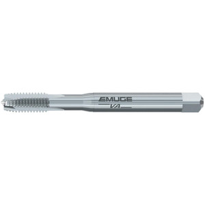 EMUGE-FRANKEN Spiral Point Tap: M10x1.5 Metric, 3 Flutes, Plug Chamfer, 6H mod Class of Fit, High-Speed Steel-E, NT Coated 22.00 mm Thread Length, 100.00 mm OAL, Right Hand, Series B0203000 B0203000.0100 - 59592188