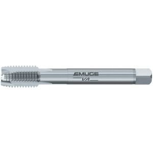 EMUGE-FRANKEN Spiral Point Tap: M24x3 Metric, 3 Flutes, Plug Chamfer, 6H Class of Fit, High-Speed Steel-E, NT Coated 34.00 mm Thread Length, 160.00 mm OAL, Right Hand, Series C0203000 C0203000.0124 - 98861446