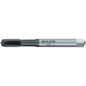 EMUGE-FRANKEN Spiral Point Tap: M6x1 Metric, 3 Flutes, Plug Chamfer, 6H Class of Fit, High-Speed Steel-E, GLT-1 Coated 17.00 mm Thread Length, 80.00 mm OAL, Right Hand, D5, Series B020C300 B020C300.0060 - 95627709
