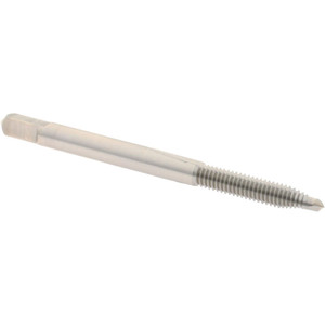 Hertel Spiral Point Tap: M4x0.70 Metric Coarse, 2 Flutes, Plug, 6H Class of Fit, High Speed Steel Right Hand, D4, K027731AS - 87145645