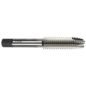 Made in USA Spiral Point Tap: M10 x 1.5, Metric Coarse, 3 Flutes, Plug, 6H, High Speed Steel, Bright Finish 1-1/4" Thread Length, Right Hand, D6 MT3838510 - 41206632