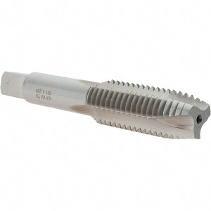 Made in USA Spiral Point Tap: M18x2.50 Metric Coarse, 3 Flutes, Plug, High Speed Steel Right Hand, D7, 27370 - 45646536
