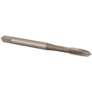 OSG Spiral Point Tap: #8-32 UNC, 3 Flutes, Plug, 2B Class of Fit, Vanadium High Speed Steel, Bright Finish 3/4" Thread Length, Right Hand, H3, 2812800 - 56538150